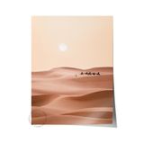 Postifull Çerçevesiz Poster, Çöl Tablo No:9, Hd Fotoğraf, Salon, Mutfak Duvar Dekoru Poster;50 X 70 Renkli - 17