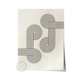 Postifull Çerçevesiz Poster Soyut İskandinav Serisi, İskandinav Tablo, Duvar Posteri, Hd Baskı, Kalın Arşivsel;30 X 42 Renkli - 15