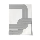 Postifull Çerçevesiz Poster Soyut İskandinav Serisi, İskandinav Tablo, Duvar Posteri, Hd Baskı, Kalın Arşivsel;30 X 42 Renkli - 25
