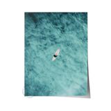 Postifull Çerçevesiz Poster, Yaz Temalı Tablo No:149, Deniz Ve Yüzen Kişi Fotoğrafı, Mavi Poster, Dikey;33 X 48 Renkli - 9