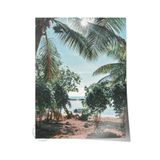 Postifull Çerçevesiz Poster, Yaz Temalı Tablo No:172, Palmiye Manzarası Fotoğrafı, Yeşil Poster, Dikey;13 X 18 Renkli - 7
