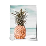 Postifull Çerçevesiz Poster, Yaz Temalı Tablo No:184, Ananas Ve Palmiye Fotoğrafı, Yeşil Poster, Dikey;13 X 18 Renkli - 18