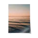 Postifull Çerçevesiz Poster, Yaz Temalı Tablo No:77, Sakin Deniz Fotoğrafı, Mavi Poster, Dikey;30 X 42 Renkli - 12