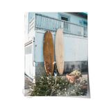 Postifull Çerçevesiz Poster, Yaz Temalı Tablo No:92, Surf Tahtaları Fotoğrafı, Beyaz Poster, Dikey;30 X 42 Renkli - 3