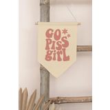 Postifull Çocuk Odası Dekor, Duvar Süsü, Ahşap Bebek Odası Dekor, Canvas Flama, As Only You Can - Mektup;70 X 100 Renkli - 5