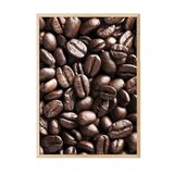 Postifull Coffee Beans Çerçeveli Tablo, Ahşap Çerçeve Ve Poster, Dikey Duvar Tablosu Comfort Serisi No:108404;10 X 15 Ahşap Çerçeveli