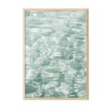 Postifull Crystal Water Çerçeveli Tablo, Ahşap Çerçeve Ve Poster, Dikey Duvar Tablosu Comfort Serisi No:108485;10 X 15 Ahşap Çerçeveli