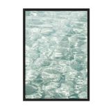 Postifull Crystal Water Çerçeveli Tablo, Siyah Çerçeve Ve Poster, Dikey Duvar Tablosu Comfort Serisi No:108485;10 X 15 Siyah Çerçeveli