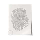 Postifull Doğal Tonlar Boho Duvar Dekoru, Çerçevesiz Poster, Çerçevesiz Duvar Tablosu - Fine Art Kağıt;13 X 18 Renkli - 15