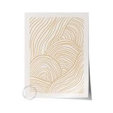 Postifull Doğal Tonlar Boho Duvar Dekoru, Çerçevesiz Poster, Çerçevesiz Duvar Tablosu - Fine Art Kağıt;30 X 40 Renkli - 3