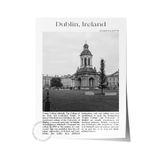 Postifull Dublin - Irlanda, Şehir Temalı Poster, Çerçevesiz Duvar Posteri, No:30012;33 X 48 Renkli - 13