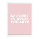 Postifull Estetik Duvar Tablosu - Duvar Posteri - Yazı Sanatı Duvar Dekoru - Çerçevesiz - Kalın Kuşe Kağıt;21 X 30 Pembe - 10