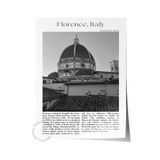 Postifull Floransa - Italya, Şehir Temalı Poster, Çerçevesiz Duvar Posteri, No:30013;15 X 21 Renkli - 14