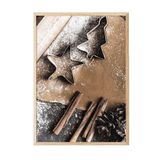 Postifull Gingerbread Çerçeveli Tablo, Ahşap Çerçeve Ve Poster, Dikey Duvar Tablosu Comfort Serisi No:108357;33 X 48 Ahşap Çerçeveli