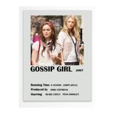 Postifull Gossip Girl - Çerçevesiz Poster - Duvar Dekoru - Dizi Ve Film Afiş Posterleri - Kalın Kuşe Kağıt;50 X 70 Gri