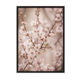 Postifull Heather Flowers Çerçeveli Tablo, Siyah Çerçeve Ve Poster, Duvar Tablosu Comfort Serisi No:108535;10 X 15 Siyah Çerçeveli