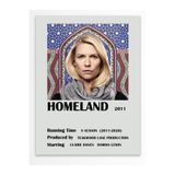 Postifull Homeland - Çerçevesiz Poster - Duvar Dekoru - Dizi Ve Film Afiş Posterleri - Kalın Kuşe Kağıt;33 X 48 Gri - 9