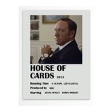Postifull House Of Cards - Çerçevesiz Poster - Duvar Dekoru - Dizi Ve Film Afiş Posterleri - Kalın Kuşe Kağıt;33 X 48 Gri - 3