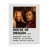 Postifull House Of Dragon - Çerçevesiz Poster - Duvar Dekoru - Dizi Ve Film Afiş Posterleri - Kalın Kuşe Kağıt;21 X 30 Gri - 3