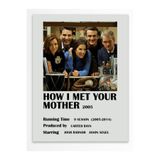Postifull How I Met Your Mother - Çerçevesiz Poster - Duvar Dekoru - Dizi Ve Film Afiş Posterleri - Kuşe Kağıt;15 X 21 Gri - 27