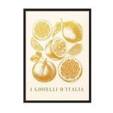 Postifull I Gioielli D'Italia Çerçeveli Tablo, Siyah Çerçeve Ve Poster, Duvar Tablosu Comfort Serisi No:108566;10 X 15 Siyah Çerçeveli