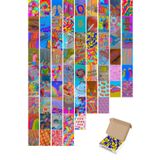 Postifull Indie Retro Poster Kolaj Seti - 70 Adet - Arkası Yapışkanlı Retro Poster Seti - 10Cm*15Cm;