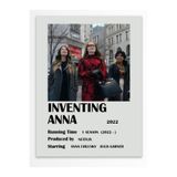 Postifull Investing Anna - Çerçevesiz Poster - Duvar Dekoru - Dizi Ve Film Afiş Posterleri - Kalın Kuşe Kağıt;21 X 30 Gri - 25