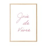 Postifull Joy Of Living Çerçeveli Tablo, Ahşap Çerçeve Ve Poster, Dikey Duvar Tablosu Comfort Serisi No:108536;15 X 21 Ahşap Çerçeveli