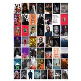Postifull Kanye West Poster Kolaj Seti - Duvar Dekoru Poster - Sticker Bant Hediyeli - 50 Adet - 10 * 15 Cm;