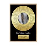 Postifull Kişiye Özel Tablo Ve Poster, Sevgililer Günü Hediyelik, Ahşap Tablo, Sizin Şarkınız No:001;10 X 15 Ahşap Tablo