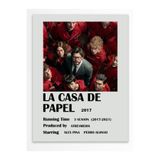 Postifull La Case De Papel - Çerçevesiz Poster - Duvar Dekoru - Dizi Ve Film Afiş Posterleri - Kuşe Kağıt;21 X 30 Gri - 16