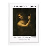 Postifull Leonardo Da Vinci Duvar Posteri - Duvar Dekoru - Sanat Serisi Posterleri - Kalın Kağıt - Çerçevesiz;15 X 21 Gri - 17