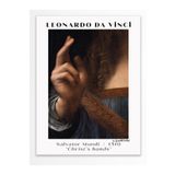 Postifull Leonardo Da Vinci Duvar Posteri - Duvar Dekoru - Sanat Serisi Posterleri - Kalın Kağıt - Çerçevesiz;15 X 21 Gri - 18