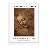 Postifull Leonardo Da Vinci Duvar Posteri - Duvar Dekoru - Sanat Serisi Posterleri - Kalın Kağıt - Çerçevesiz;21 X 30 Gri - 10