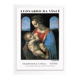 Postifull Leonardo Da Vinci Duvar Posteri - Duvar Dekoru - Sanat Serisi Posterleri - Kalın Kağıt - Çerçevesiz;33 X 48 Gri - 12