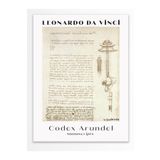 Postifull Leonardo Da Vinci Duvar Posteri - Duvar Dekoru - Sanat Serisi Posterleri - Kalın Kağıt - Çerçevesiz;33 X 48 Gri - 3