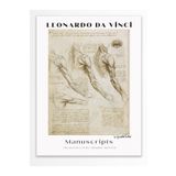 Postifull Leonardo Da Vinci Duvar Posteri - Duvar Dekoru - Sanat Serisi Posterleri - Kalın Kağıt - Çerçevesiz;50 X 70 Gri - 14