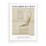 Postifull Leonardo Da Vinci Duvar Posteri - Duvar Dekoru - Sanat Serisi Posterleri - Kalın Kağıt - Çerçevesiz;50 X 70 Gri - 26