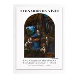 Postifull Leonardo Da Vinci Duvar Posteri - Duvar Dekoru - Sanat Serisi Posterleri - Kalın Kağıt - Çerçevesiz;50 X 70 Gri - 34