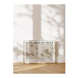 Postifull Leonardo Da Vinci Duvar Posteri - Sanat Poster - Sanat Serisi Posterleri - Kalın Kağıt, Çerçevesiz;10 X 15 Gri - 10