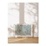 Postifull Leonardo Da Vinci Duvar Posteri - Sanat Poster - Sanat Serisi Posterleri - Kalın Kağıt, Çerçevesiz;30 X 42 Gri - 9