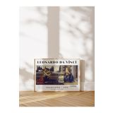 Postifull Leonardo Da Vinci Duvar Posteri - Sanat Poster - Sanat Serisi Posterleri - Kalın Kağıt, Çerçevesiz;50 X 70 Gri - 1
