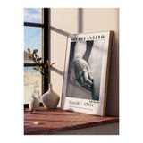Postifull Michelangelo Poster Tablo - David, Davut Heykeli Duvar Posteri - Çerçevesiz Sanat Serisi Posterleri;33 X 48 Heykel-2
