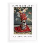 Postifull Monet Duvar Posteri - Duvar Dekoru - Sanat Serisi Posterleri - Kalın Kuşe Kağıt - Çerçevesiz;15 X 21 Gri - 8