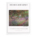Postifull Monet Duvar Posteri - Duvar Dekoru - Sanat Serisi Posterleri - Kalın Kuşe Kağıt - Çerçevesiz;30 X 42 Gri - 11