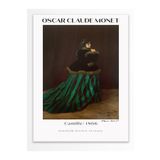 Postifull Monet Duvar Posteri - Duvar Dekoru - Sanat Serisi Posterleri - Kalın Kuşe Kağıt - Çerçevesiz;33 X 48 Gri - 3