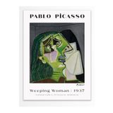 Postifull Pablo Picasso Duvar Posteri - Estetik Duvar Dekoru - Sanat Serisi Posterleri - Kalın Kağıt;10 X 15 Gri - 15
