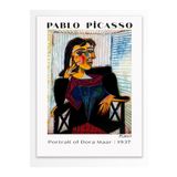 Postifull Pablo Picasso Duvar Posteri - Estetik Duvar Dekoru - Sanat Serisi Posterleri - Kalın Kağıt;10 X 15 Gri - 4