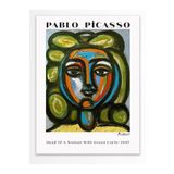 Postifull Pablo Picasso Duvar Posteri - Estetik Duvar Dekoru - Sanat Serisi Posterleri - Kalın Kağıt;21 X 30 Gri - 18