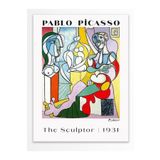 Postifull Pablo Picasso Duvar Posteri - Estetik Duvar Dekoru - Sanat Serisi Posterleri - Kalın Kağıt;30 X 40 Gri - 13